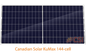 Canadian Solar KuMax 144-cell solar panel