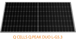 Q CELLS Q.PEAK DUO L-G5.3 solar panel ground